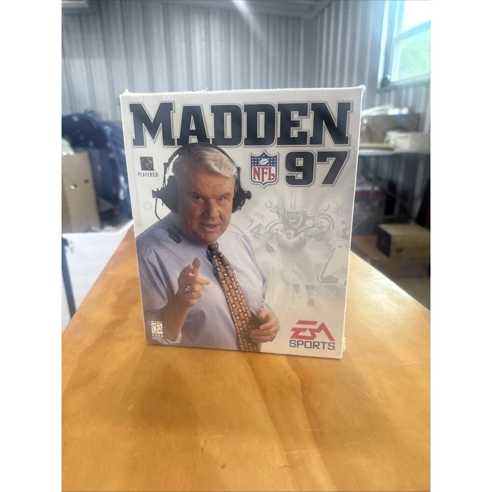 NEW (sealed) Madden NFL 97 (PC Windows 95) Big Box Edition EA Sports CD (New)